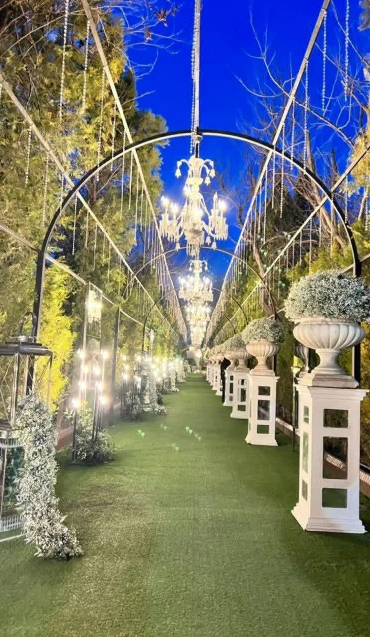 بهترین باغ تالار سعادت آباد با ورودی رایگان